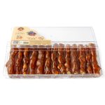 سجوق گردویی با طعم  شیره انگور 500گرم ظرف کریستال