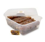 باسلوق گردویی بدون شکر با طعم شیره توت ظرف پپ  1000گرم